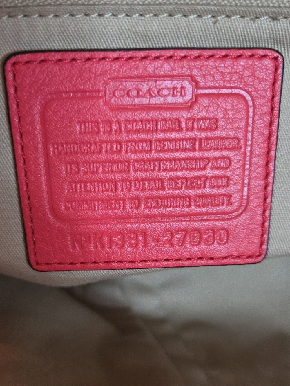 Coach Bleecker Cooper Satchel Tote - Style 27930 - Picture 11 of 13